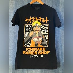 Naruto T-Shirt - Ichiraku Anime T-Shirt S Ramen Shop
